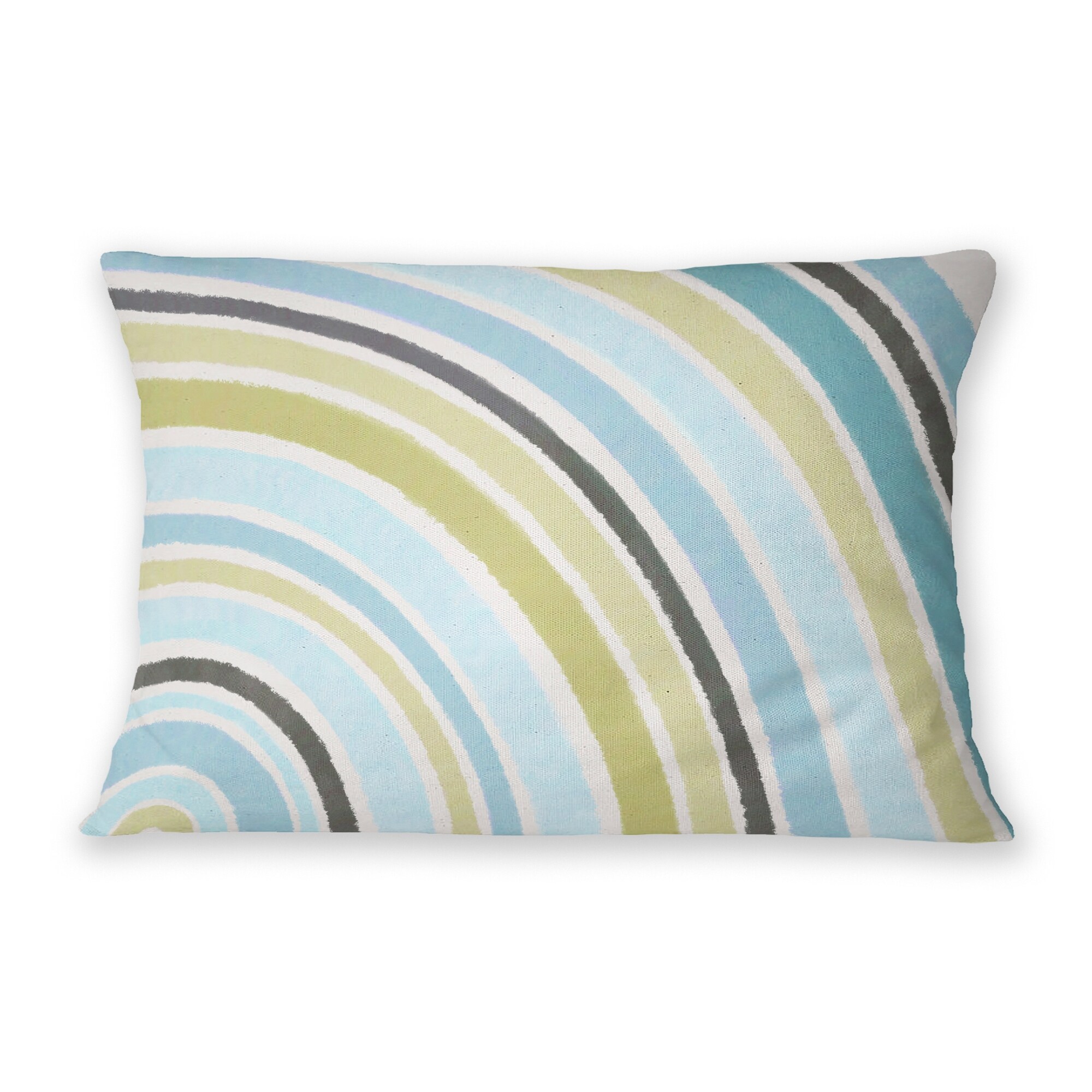 Ocean teal texture sales outdoor lumbar throw pillow